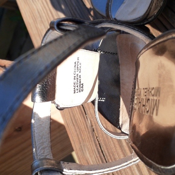 Michael Kors Silver Fringe Sandal - Picture 8 of 8